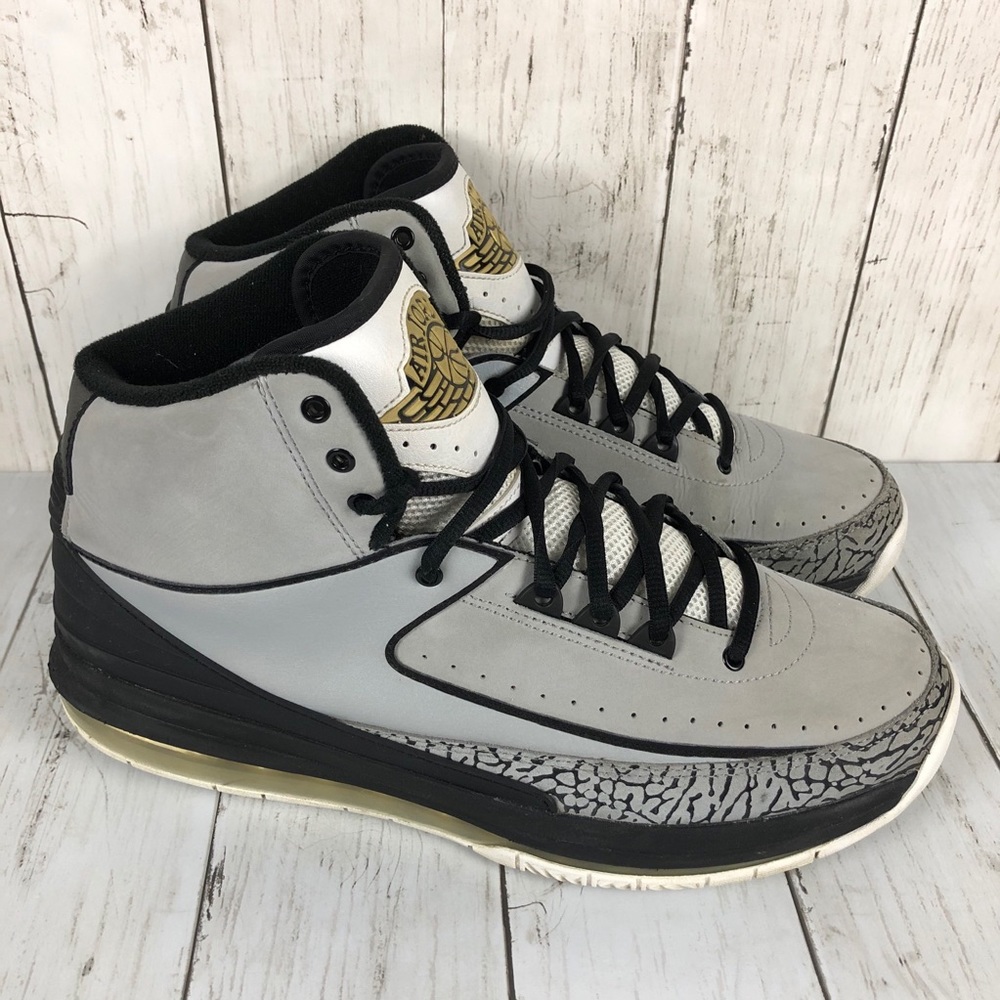 Nike Air Jordan 2.0 Wolf Grey Basketball Sneakers